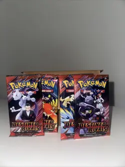 Destined Rivals Booster Packs - English Pokemon TCG - New & Sealed x30 - Image 1