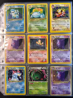 DAMAGED Lot of 180 ALL HOLO Vintage Pokemon Card Binder Collection DAMAGED - Image 5