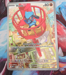 Pokemon Riolu 010 Me: Mega Evolution Promo Holo English 2025 Card - Image 1