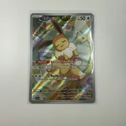 Pokemon TCG Eevee Black Star Promo SVP 173 Prismatic Evolutions ETB - Image 1