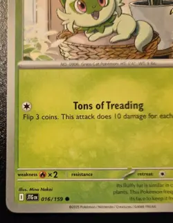 Sprigatito 016/159 Common Scarlet & Violet: Journey Together Pokemon TCG - Image 4