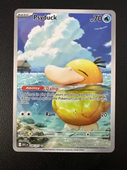 Pokemon TCG Ascended Heroes Psyduck Illustration Rare IR 226/217 Near Mint - NM - Image 1