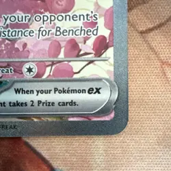 Pokemon Fezandipiti ex 288/217 Sv: Shrouded Fable SIR Full Art Holo 210 HP ENG - Image 4