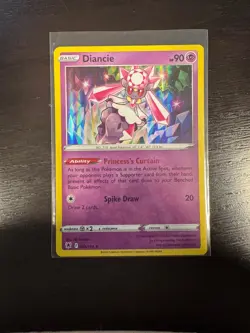 Diancie 068/189 Holo Rare Astral Radiance Pokemon Holo Near Mint - Image 1