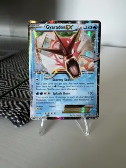 Pokemon Gyarados EX XY106 XY Promo Holo Basic 180 HP Splash Burn 130 - Image 1