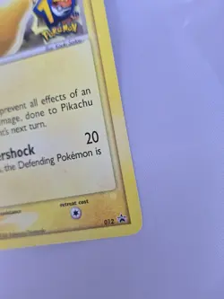 Pokemon Card - Pikachu 10th Anniversary Black Star Promo 012 Stamped - Image 5