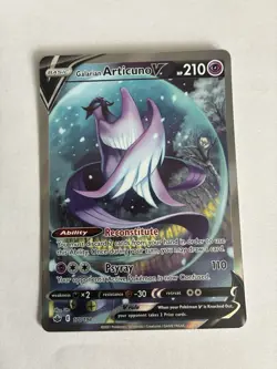 Pokemon Galarian Articuno V Full Art Ultra Rare Holo Chilling Reign 170/198 - Image 2