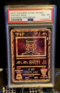 PSA 8 Ancient Mew Promo 2000 Pokemon Movie - Image 1