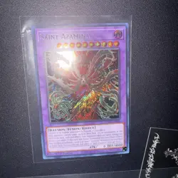 Yu-Gi-Oh! Saint Azamina SUDA-EN036 Secret Rare 1st Edition Near Mint - Image 1