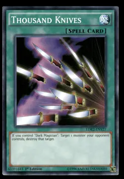 Thousand Knives LDK2-ENY27 Legendary Decks II Yu-Gi-Oh 1st Edition NM - Image 1
