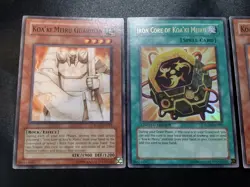 2x Koa'ki Meiru Guardian RGBT-EN023 & Iron Core Of Koa'ki Meiru Card Set LP - Image 2