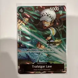 Trafalgar Law P-038 CS 2024 Event Pack One Piece Promotion Cards (c) - Image 1