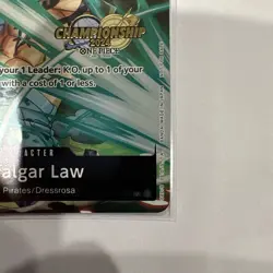 Trafalgar Law P-038 CS 2024 Event Pack One Piece Promotion Cards (c) - Image 4