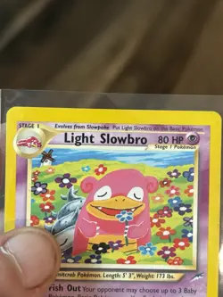 Pokemon Light Slowbro Neo Destiny Uncommon Stage 1 80 HP Unlimited Card 51/105 - Image 4
