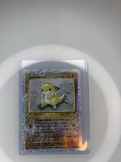 Pokemon Sandshrew Common Reverse Holo 91/110 Legendary Collection Card - Image 5