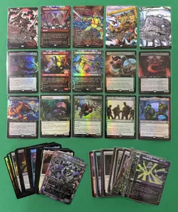 MTG TMNT 65 Card Lot (5 MYTHIC, 10 RARE, 20U, 30C) Doubling Season Leo Katana P8 - Image 2