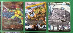 MTG TMNT 65 Card Lot (5 MYTHIC, 10 RARE, 20U, 30C) Doubling Season Leo Katana P8 - Image 3