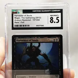 MTG - Avacyn Restored - Harvester of Souls - Foil - Graded - CGC 8.5 - Image 3