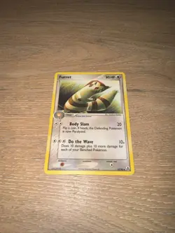 2006 Pokemon TCG Card Legend Maker Furret 33/92 Uncommon - Image 1