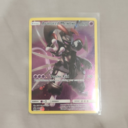 Pokemon Armored Mewtwo SM228 Black Star Promo Holo SM-P Sun & Moon Basic Card - Image 1