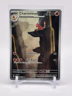 Pokemon TCG Charmeleon Scarlet Violet-151 Illustration Rare Card 169/165 - Image 1