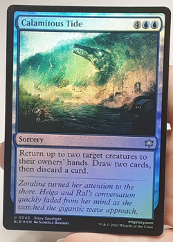 MTG - Bloomburrow - Calamitous Tide - Foil - #0043 - Near Mint - Image 1
