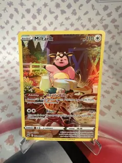 Miltank GG24/GG70 Ultra Rare Crown Zenith Galarian Gallery Pokemon Card (2) - Image 1