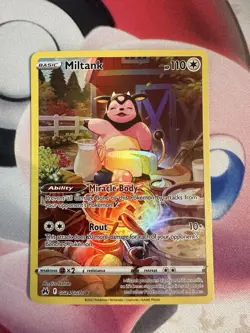Miltank GG24/GG70 Ultra Rare Crown Zenith Galarian Gallery Pokemon Card (2) - Image 2