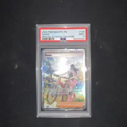 Pokemon Card PSA 9 Dawn 129/094 PFL Phantasmal Flames SIR Full Art Trainer 2025 - Image 1