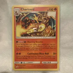 Charizard 14/181 Team Up Mint Rare (Non-Holo) Pokemon Card - Image 1
