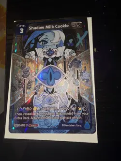 Cookie Run Braverse Shadow Milk Cookie Promo Card BS9-079 English Version - Image 1