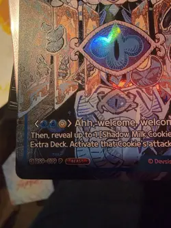 Cookie Run Braverse Shadow Milk Cookie Promo Card BS9-079 English Version - Image 4