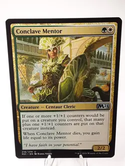 MTG - M21 - Conclave Mentor - #216 - Near Mint - Image 1
