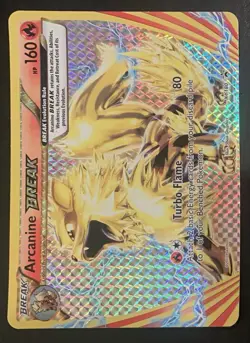 Arcanine Break XY180 Black Star Promo Jumbo OVERSIZED Card - Image 1