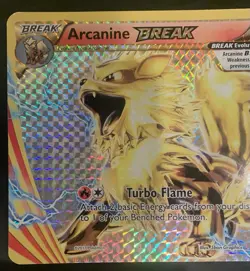 Arcanine Break XY180 Black Star Promo Jumbo OVERSIZED Card - Image 4
