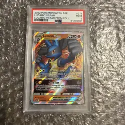 Lucario VSTAR SWSH214 SWSH: Sword & Shield Promo Cards Holo - Image 3