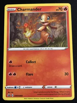 Charmander SWSH092 SWSH: Sword & Shield Promo Cards Holo - Image 1