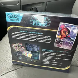 NEW Pokemon Trading Card Game Mega Evolution Phantasmal Flames Elite Trainer Box - Image 3