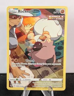 Rockruff SWSH12: Silver Tempest Trainer Gallery #TG07/TG30 Pokemon Card TCG - Image 1