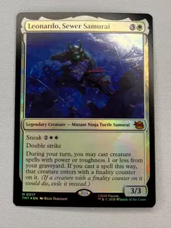 Leonardo, Sewer Samurai Teenage Mutant Ninja Turtles Foil - Image 1