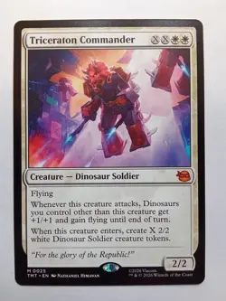 Triceraton Commander 25 Teenage Mutant Ninja Turtles MTG - Image 1