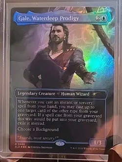 Gale, Waterdeep Prodigy Secret Lair Drop MTG Foil Near Mint - Image 3