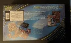 Pokemon Mega Charizard X ex UPC Factory Sealed Costco Sticker - Image 2