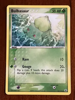 Bulbasaur 55/112 Non Holo FireRed & LeafGreen Pokemon Card - Image 1