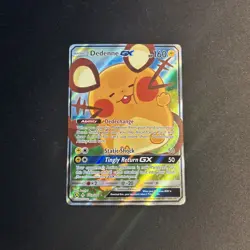 Dedenne GX - 195a/214 - Alternate Art - Unbroken Bonds - Pokemon Card - NM/M - Image 1