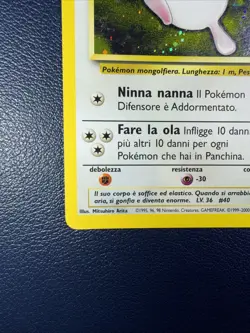 Wigglytuff 32/64 Italian Jungle Set Pokemon Card - Image 4