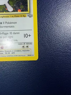 Wigglytuff 32/64 Italian Jungle Set Pokemon Card - Image 5