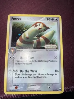 Furret 33/92 Legend Maker Stamped Reverse Holo | 2006 English Pokemon TCG - Image 1