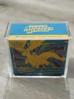 Ascended Heroes Pokemon Center ETB Factory Sealed Brand New With Acrylic Case - Image 4