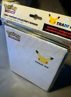 Pokemon: 25th Anniversary First Partner Collector’s Oversize Binder Brand New 820650809606 - Image 3